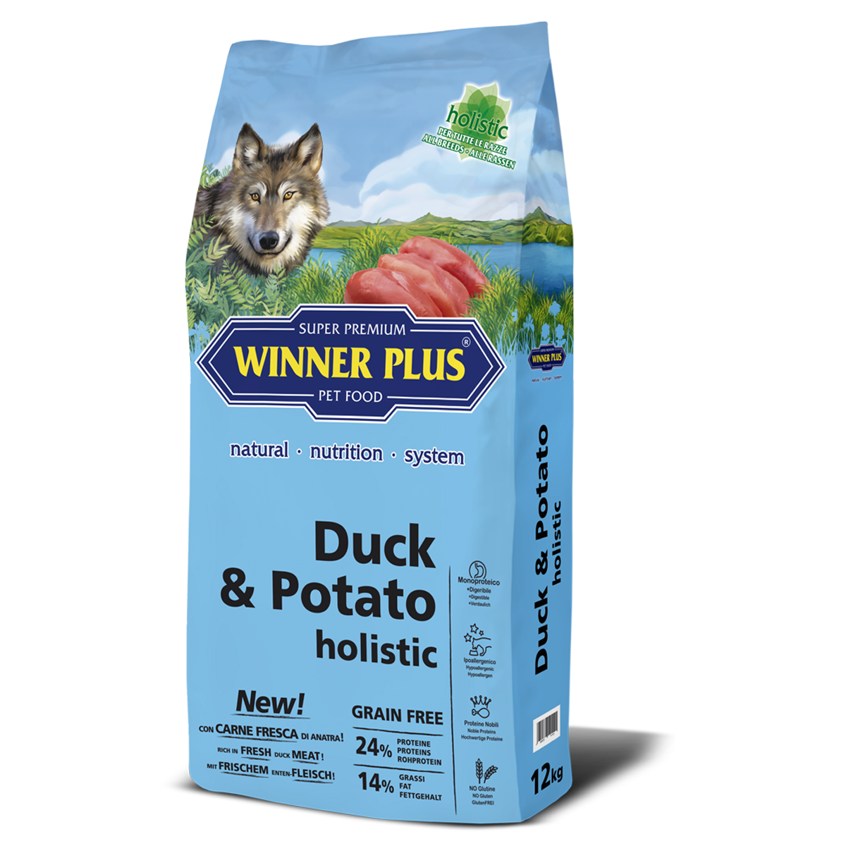WP-Duck-Potato-holistic-12kg_RGB_2 Holistic Raca & Krompir - slika 1